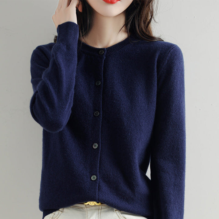 Levoire | Gilet En Tricot Douillet Pour Le Quotidien Bleu foncé