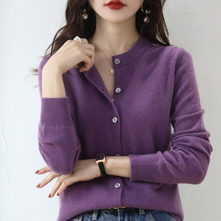 Levoire | Gilet En Tricot Douillet Pour Le Quotidien Lilas