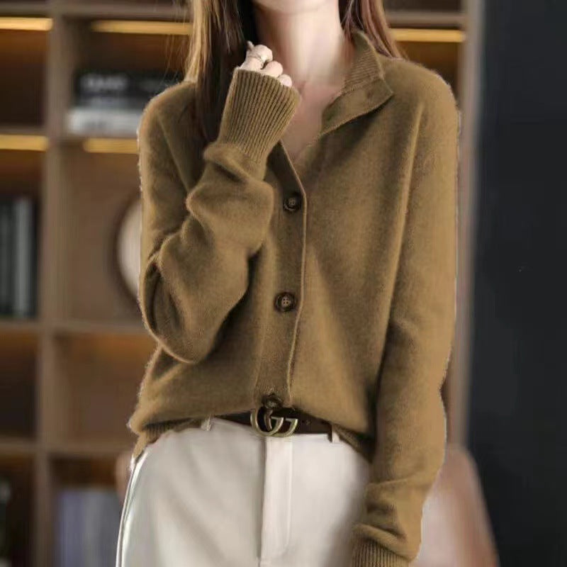 Levoire | Veste Tricotée Élégante Avec Confort Doux Braun