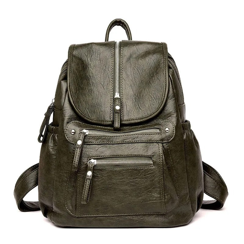 Levoire | Sac En Cuir Confortable Et Léger Pour Femmes Vert