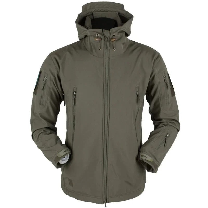 Levoire | Veste pluie mi-saison Vert olive