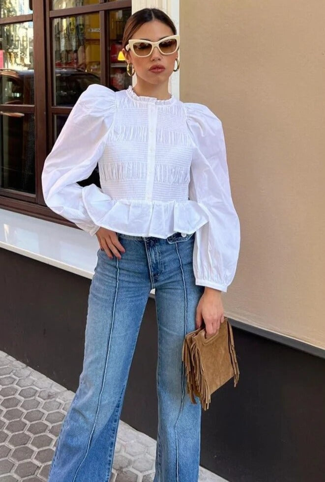 Levoire | Chemise Blanche, Propre Et Élégante Blanc