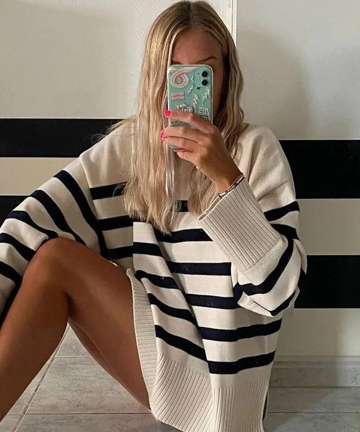 Levoire | Pull-Over À Rayures Longues