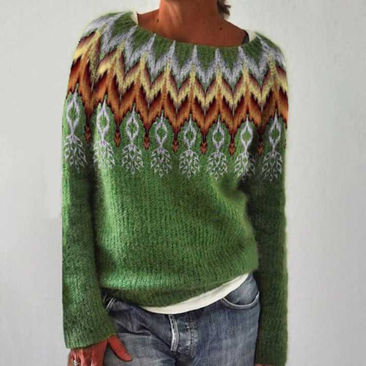 Levoire | Aniek Pull Élégamment Conçu Vert