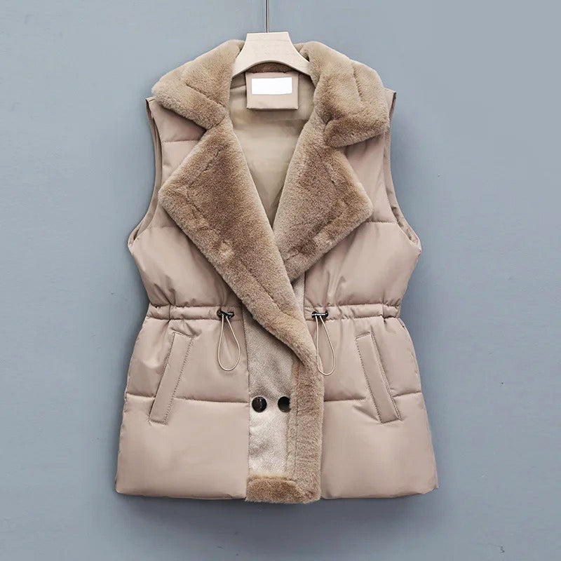 Levoire | Doudoune Taupe (Vente rapide)