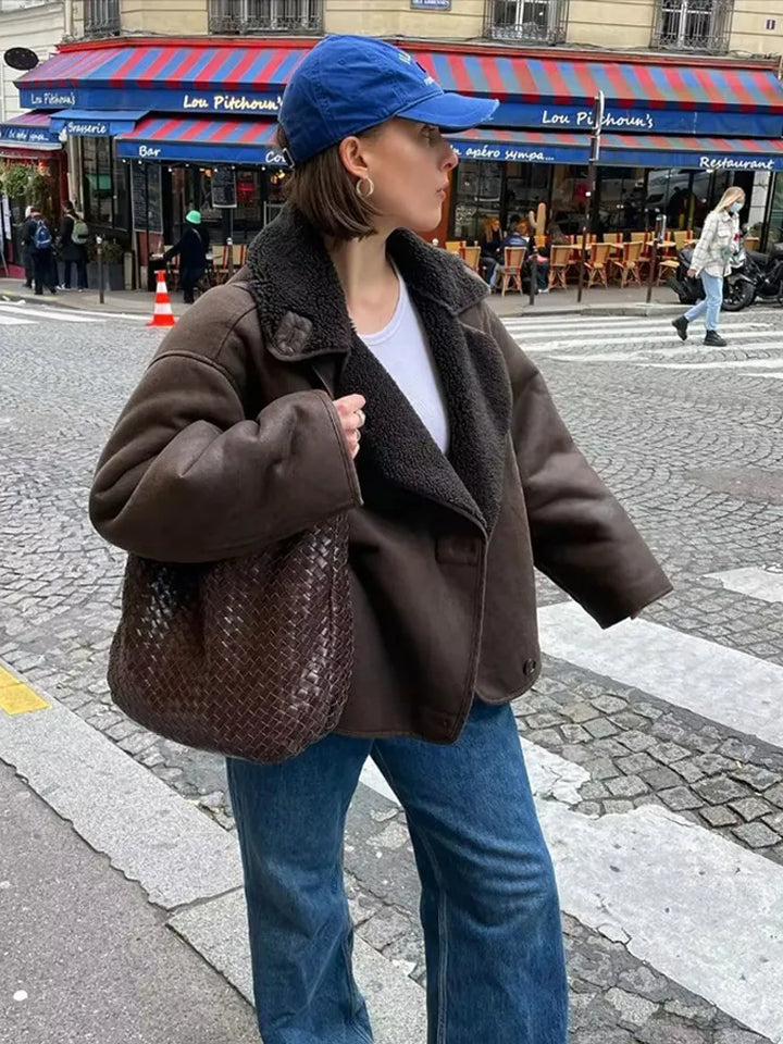 Levoire | Veste En Couleur De Fête Braun