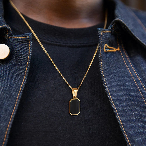 Levoire | Collier en Acier Inoxydable avec Finition Émaillée et Design Audacieux pour Femme