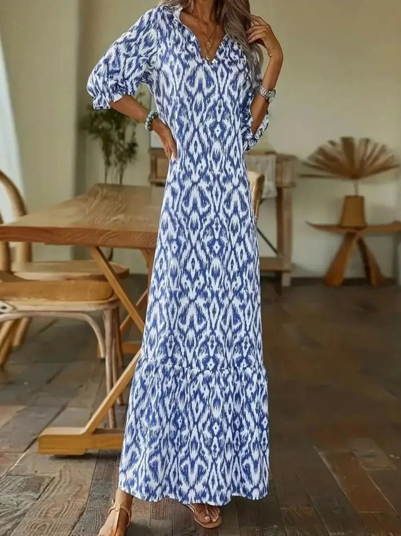 Levoire | Robe maxi femme Bleu