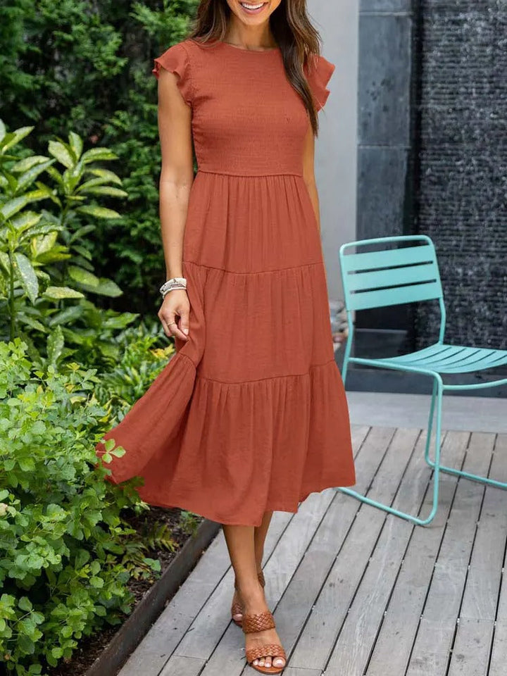 Levoire | Robe couvrante du corps Orange