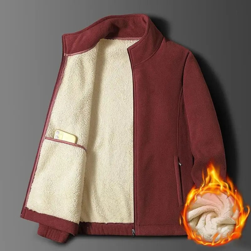 Levoire | polaire chaude Rouge