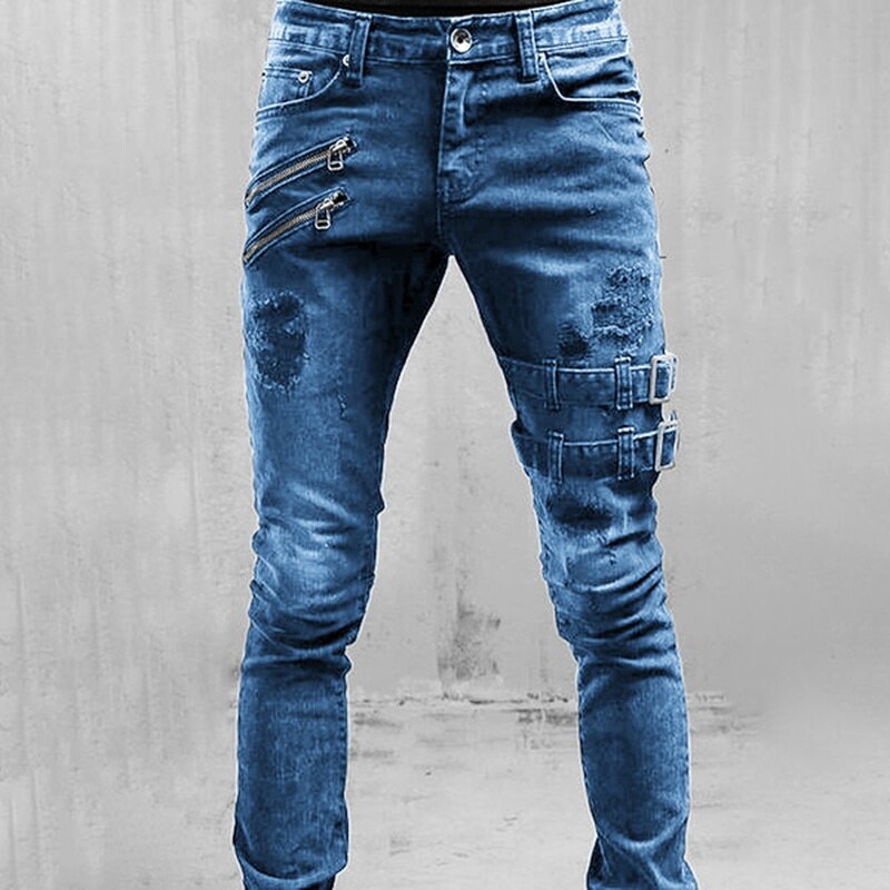 Levoire | Slim Fit Streetwear Jeans Homme