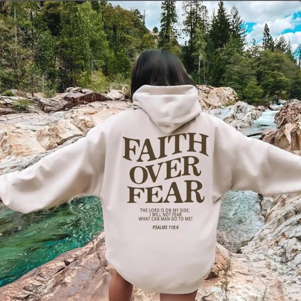 Levoire | Sweat À Capuche Confortable Contre La Peur Blanc
