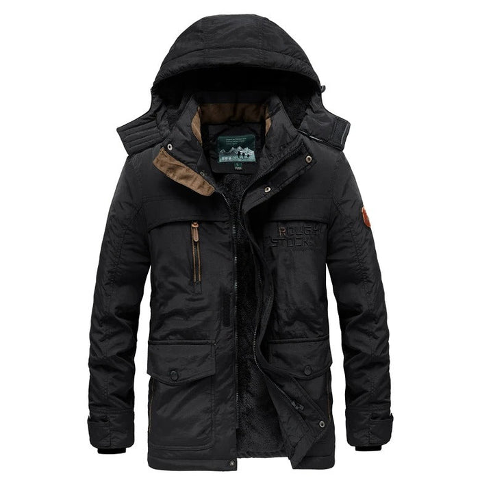 Levoire | Manteau D'Hiver Confortable Pour Hommes Noir