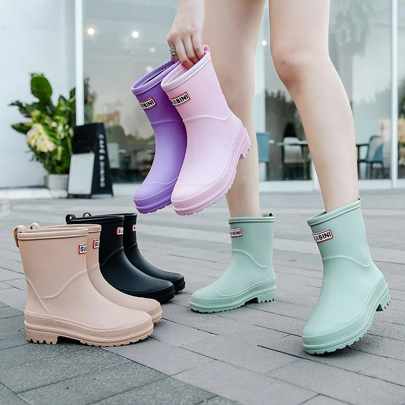 Levoire | Bottes De Pluie Mi-Hautes Élégantes Et Étanches