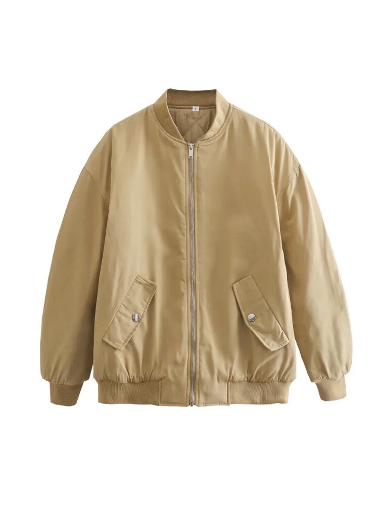 Levoire - Veste bomber surdimensionnée pour femmes