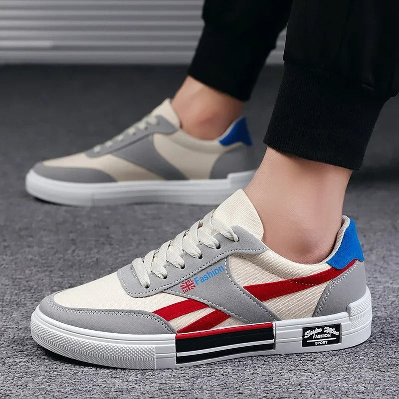 Levoire | Style Sport Chaussures Pour Hommes Plates Respirantes Brun roux