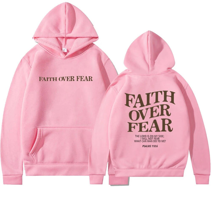Levoire | Sweat À Capuche Confortable Contre La Peur Rosa