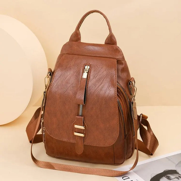 Levoire | Retro-Nahkapäivärinkka Style Braun