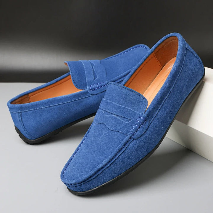 Levoire | Mocassins Élégants Bleu D'eau
