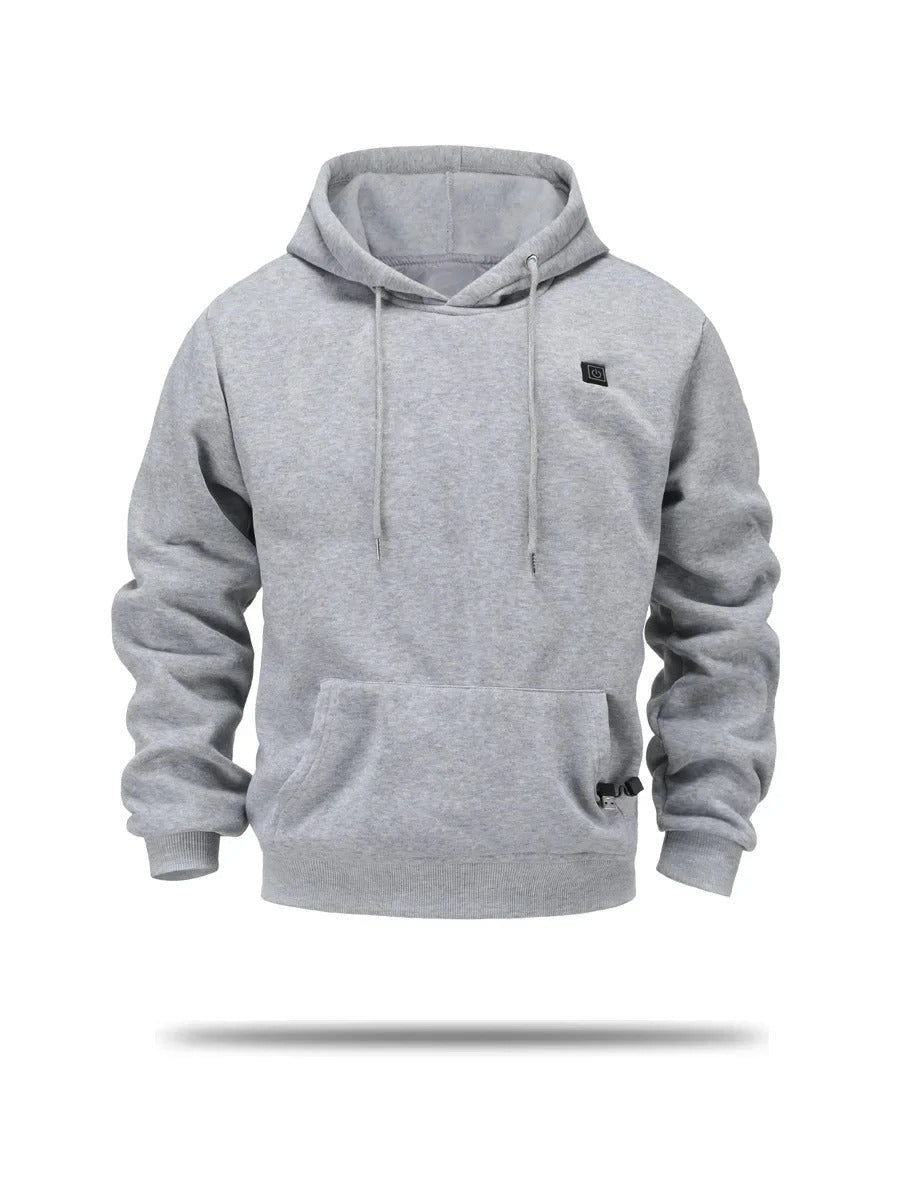 Levoire | Veste Chauffante Avec Capuche Gris