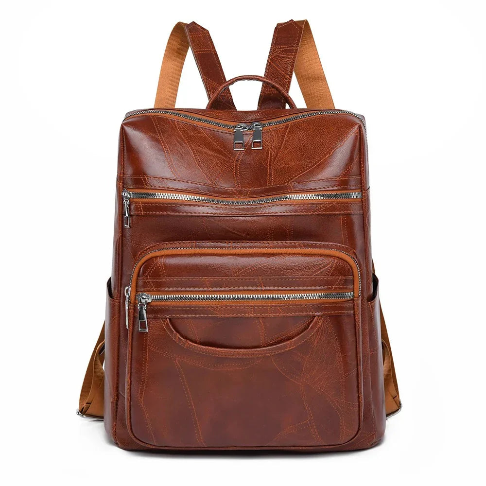 Levoire | Sac À Dos En Cuir Braun