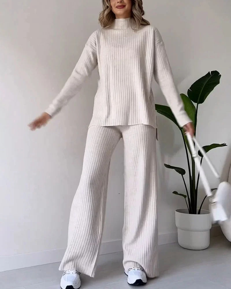 Levoire | Robe de loisirs automnale Beige