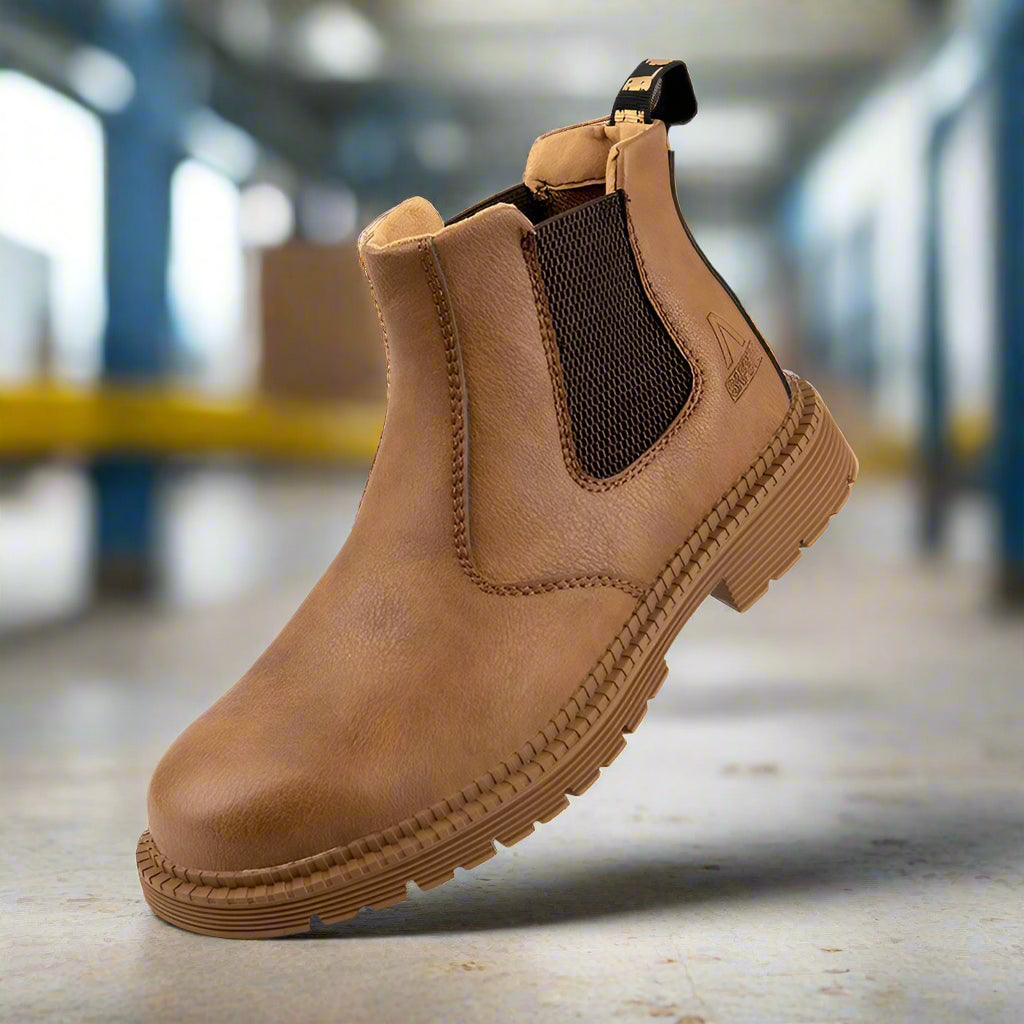 Levoire | Chaussures De Sécurité Pour Hommes Durables Avec Design Ergonomique Khaki