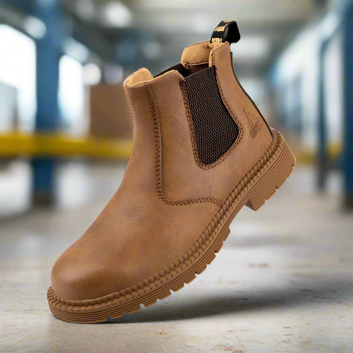 Levoire | Chaussures De Sécurité Pour Hommes Durables Avec Design Ergonomique Khaki