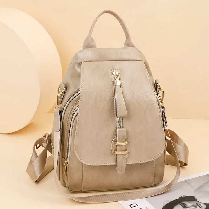 Levoire | Retro-Nahkapäivärinkka Style Beige