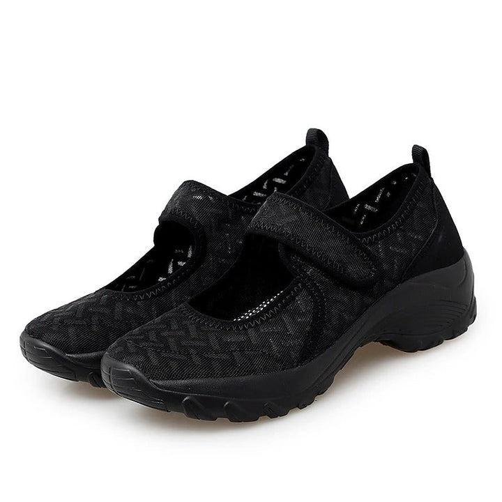 Levoire | Confortable Botte Tennari Varematti Avec Fermeture Pour Femmes Noir