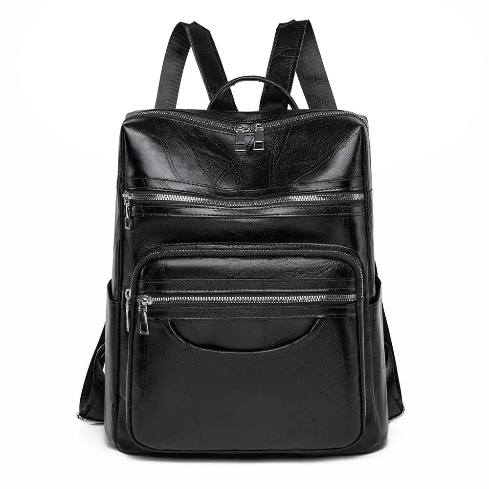 Levoire | Sac À Dos En Cuir Musta