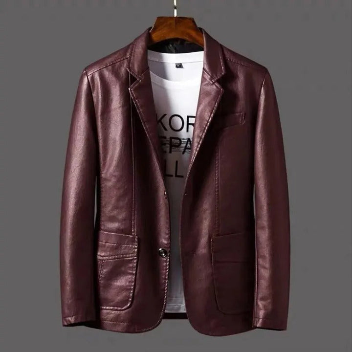 Levoire | Veste Longue Élégante Bourgogne