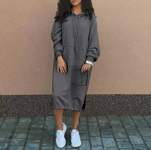 Levoire | sweat à capuche long, manches longues