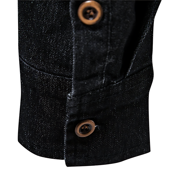 Levoire | Chemise En Denim De Coton Pour Hommes
