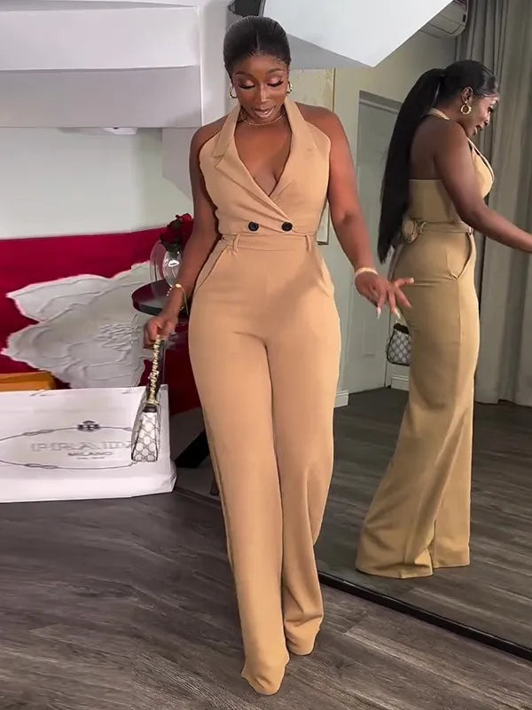 Levoire | Pantalon taille haute KHAKI