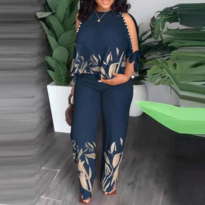 Levoire | Chemise et pantalons décoratifs BLEU