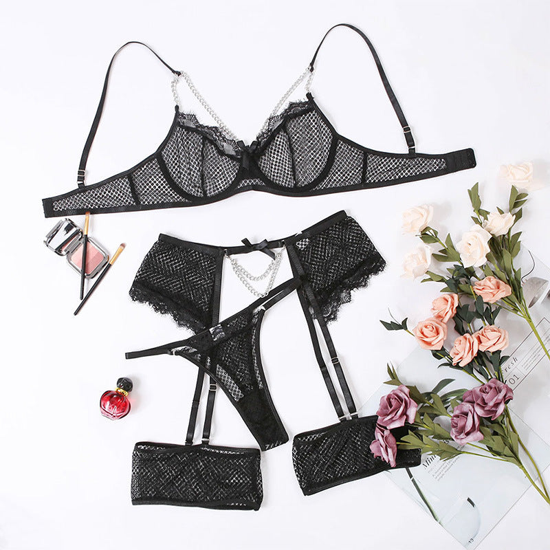 Levoire | Quatre Pièces Chaîne Transparent Sexy