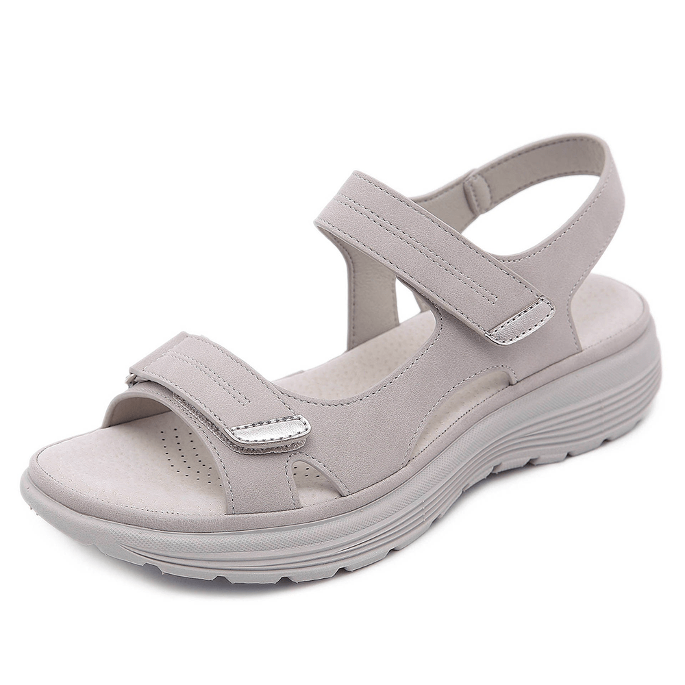 Levoire | Sandales orthopédiques confortables Gris