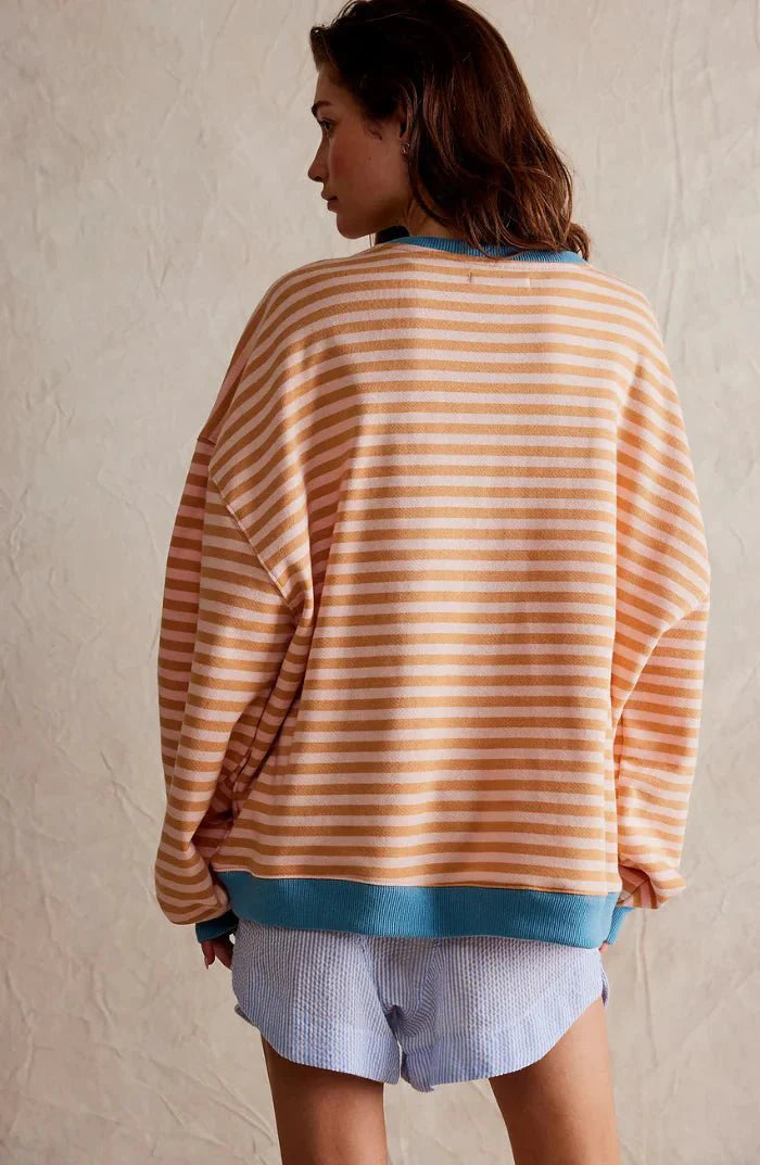 Levoire | Pull Surdimensionné Rayé
