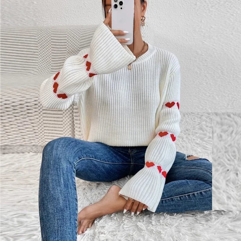 Levoire | Pull D'Hiver Décontracté Et Raffiné Blanc
