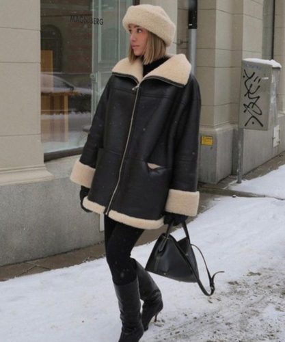 Levoire | Long Womens Coat Black FR The Elegant Appearance