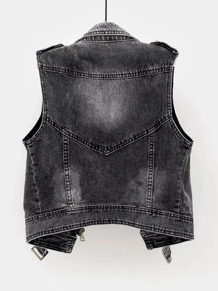 Levoire | Gilet sans manches denim femme