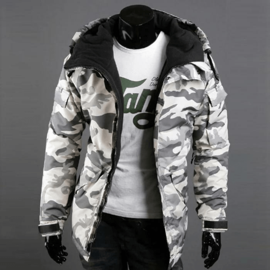 Levoire | Veste Camouflage Durable Homme Blanc
