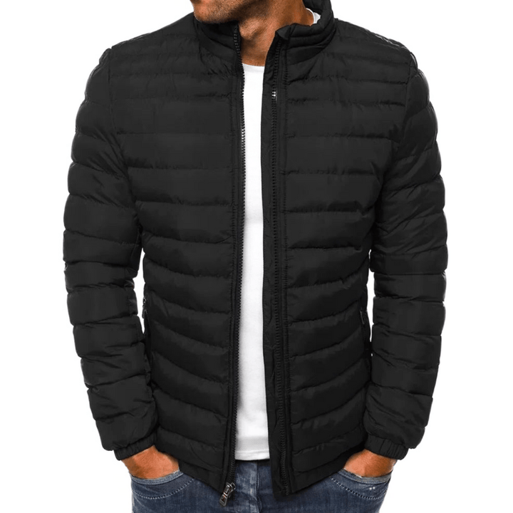 Levoire | Veste pour hommes rembourrée Chaude & Confortable Noir