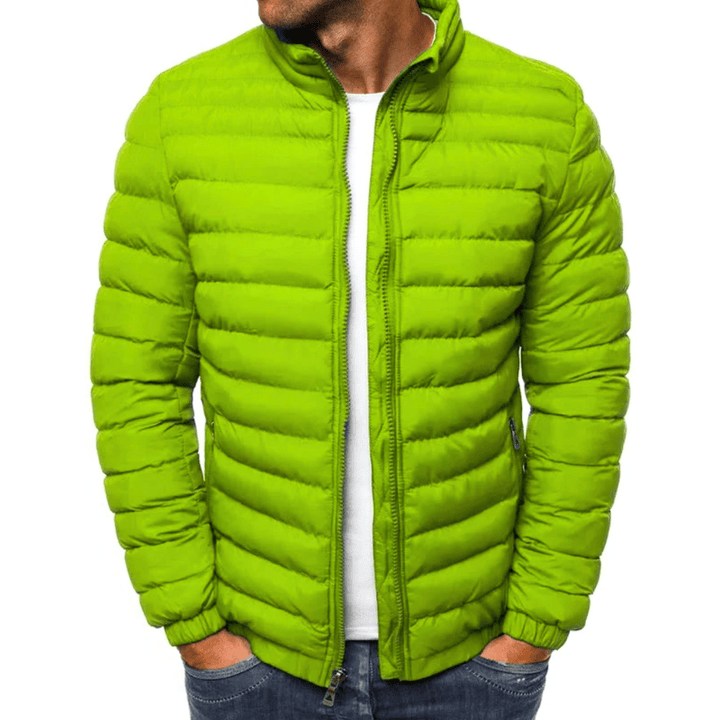 Levoire | Veste pour hommes rembourrée Chaude & Confortable Vert