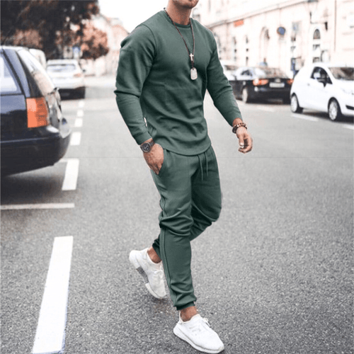 Levoire | Ensembles d'entraînement pour hommes Ensemble d'entraînement de luxe complet Confortable et tendance