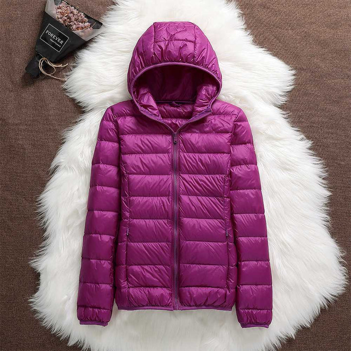 Levoire | Veste Femme Décontractée Imperméable Lilas