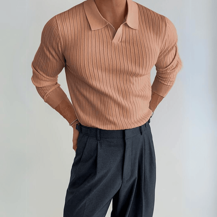 Levoire | Élégant Rib Komfort Polvati Khaki