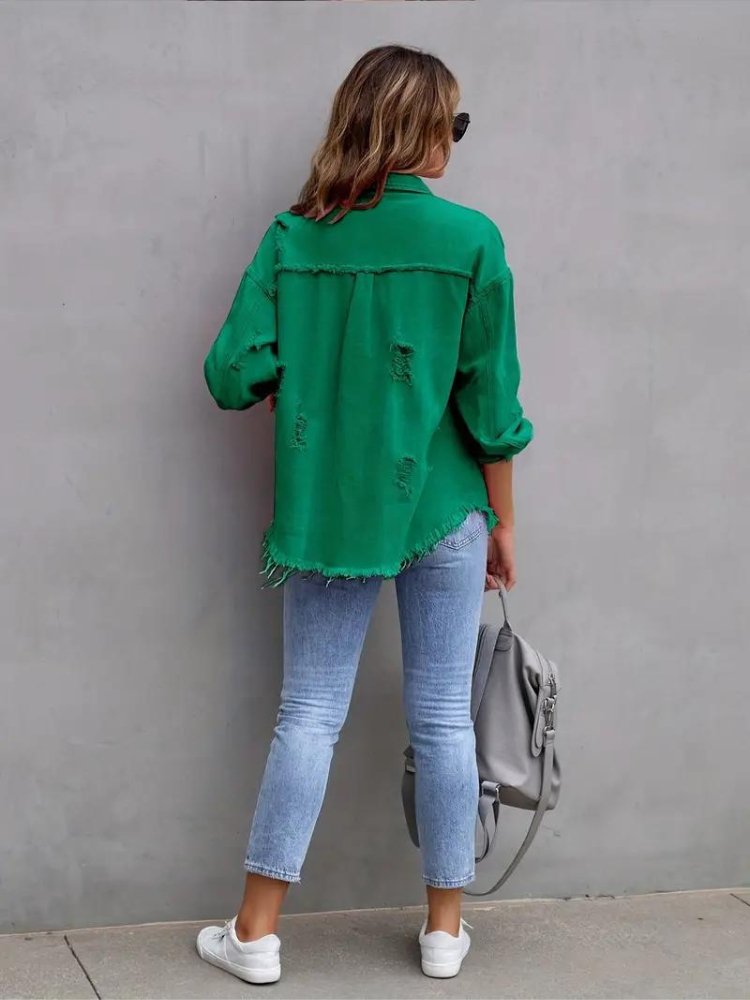 Levoire | Veste En Jean Pour Femmes De Grande Taille