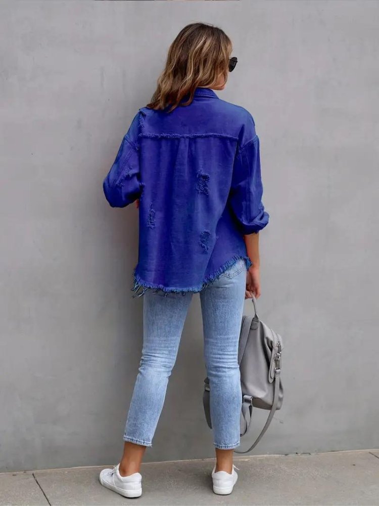 Levoire | Veste En Jean Pour Femmes De Grande Taille